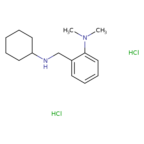 2-[(cyclohexylamino)methyl]-N,N-dimethylaniline dihydrochloride