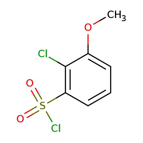 2-chloro-3-methoxybenzene-1-sulfonylchloride
