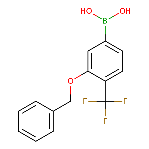 BORONIC ACID, B-[3-(PHENYLMETHOXY)-4-(TRIFLUOROMETHYL)PHENYL]-