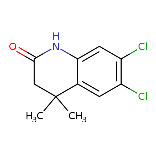 6,7-Dichloro-4,4-dimethyl-3,4-dihydroquinolin-2(1H)-one