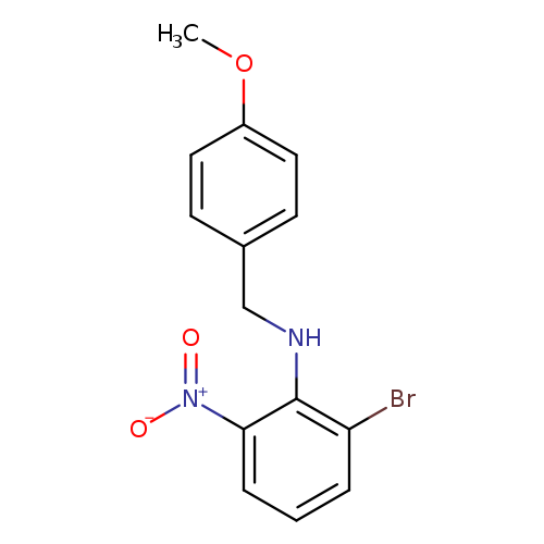 N-4-Methoxybenzyl 2-bromo-6-nitroaniline