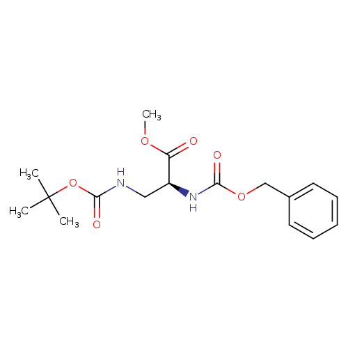 (S)-Methyl 2-N-cbz-3-N-boc-propanoate