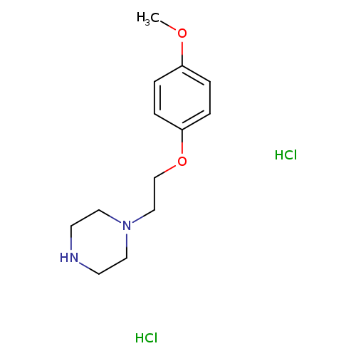 1-[2-(4-methoxyphenoxy)ethyl]piperazine dihydrochloride