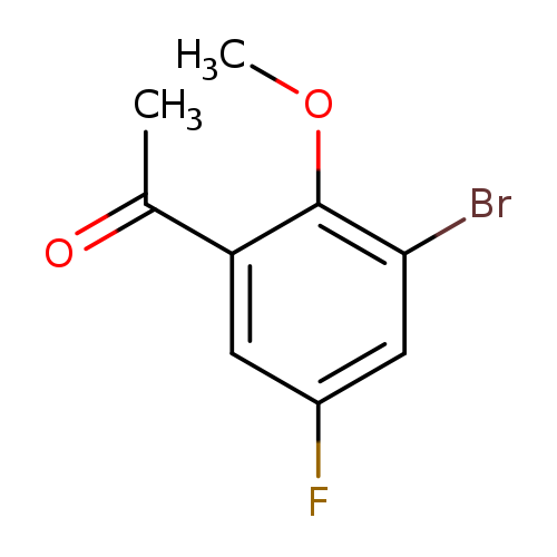 1-(3-bromo-5-fluoro-2-methoxyphenyl)ethan-1-one
