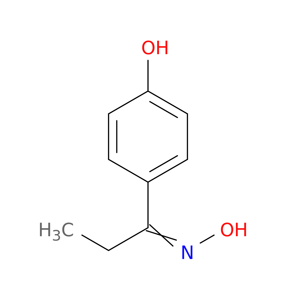 4-[1-(hydroxyimino)propyl]phenol