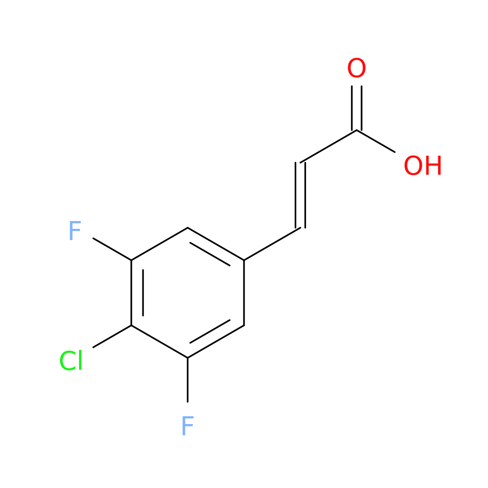 3-(4-Chloro-3,5-difluorophenyl)acrylic acid