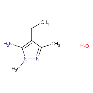 4-ethyl-1,3-dimethyl-1H-pyrazol-5-amine hydrate