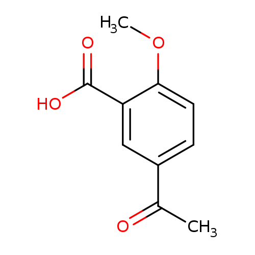 Benzoicacid, 5-acetyl-2-methoxy-