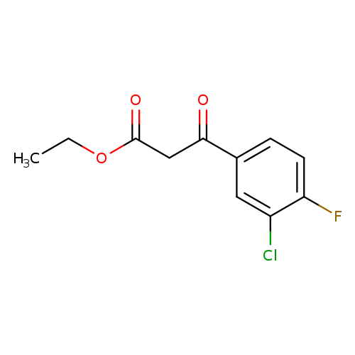Ethyl 3-(3-chloro-4-fluorophenyl)-3-oxopropanoate