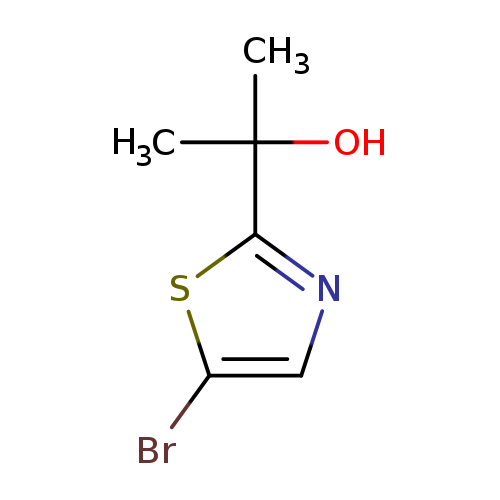 2-Thiazolemethanol, 5-bromo-a,a-dimethyl-