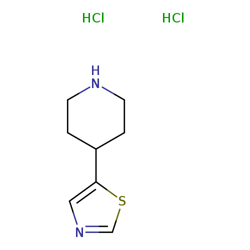 4-(1,3-thiazol-5-yl)piperidine dihydrochloride