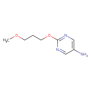 2-(3-methoxypropoxy)pyrimidin-5-amine