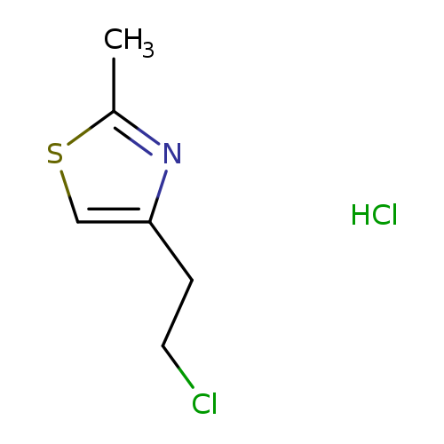 4-(2-chloroethyl)-2-methyl-1,3-thiazole hydrochloride