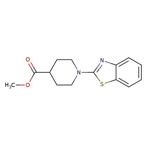 Methyl 1-(benzo[d]thiazol-2-yl)piperidine-4-carboxylate