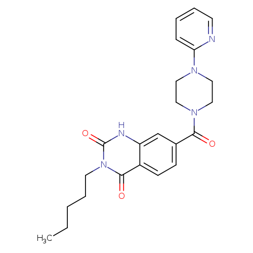 3-pentyl-7-[4-(pyridin-2-yl)piperazine-1-carbonyl]-1,2,3,4-tetrahydroquinazoline-2,4-dione