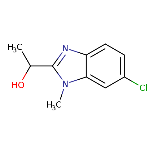 1-(6-Chloro-1-methyl-1h-1,3-benzodiazol-2-yl)ethan-1-ol
