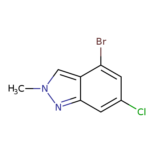 4-Bromo-6-chloro-2-methyl-2H-indazole