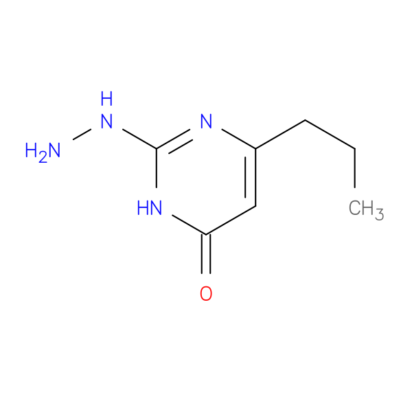 2-hydrazinyl-6-propyl-3,4-dihydropyrimidin-4-one