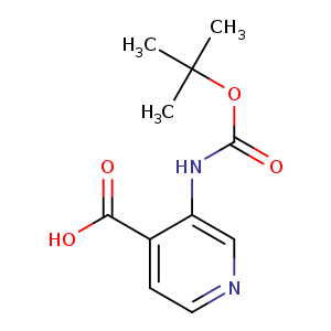 3-((Tert-Butoxycarbonyl)Amino)Isonicotinic Acid