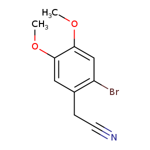 2-Bromo-4,5-dimethoxyphenylacetonitrile