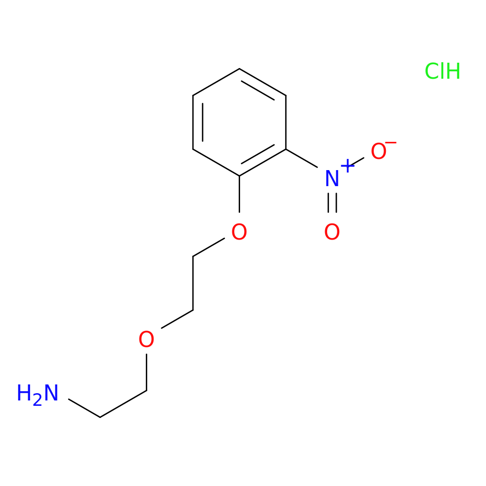 2-[2-(2-nitrophenoxy)ethoxy]ethan-1-amine hydrochloride