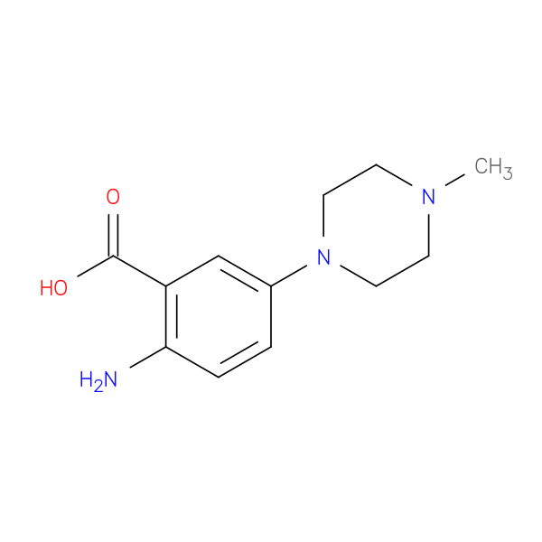 2-Amino-5-(4-methylpiperazin-1-yl)benzoic acid