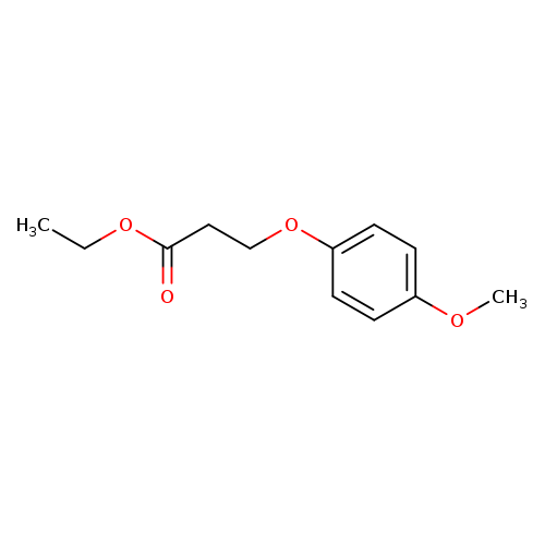 Ethyl 3-(4-methoxyphenoxy)propanoate