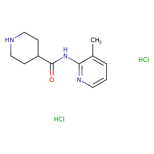 N-(3-methylpyridin-2-yl)piperidine-4-carboxamidedihydrochloride