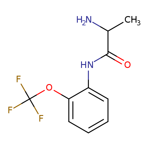 2-Amino-N-[2-(trifluoromethoxy)phenyl]propanamide