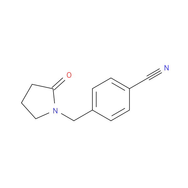 4-[(2-oxopyrrolidin-1-yl)methyl]benzonitrile