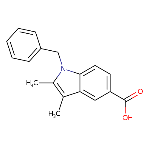 1-Benzyl-2,3-dimethyl-1h-indole-5-carboxylic acid