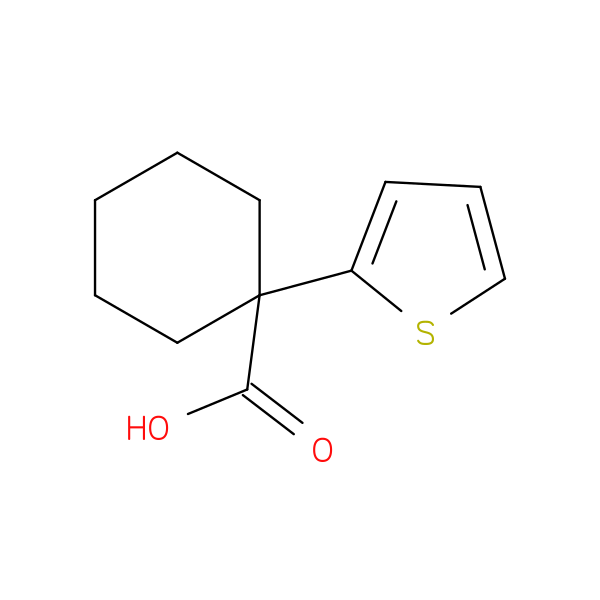 1-(thiophen-2-yl)cyclohexane-1-carboxylic acid