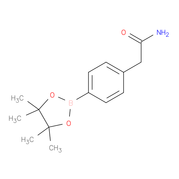 2-(4-(4,4,5,5-Tetramethyl-1,3,2-dioxaborolan-2-yl)phenyl)acetamide