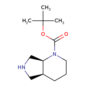 1H-Pyrrolo[3,4-b]pyridine-1-carboxylic acid, octahydro-, 1,1-dimethylethyl ester, (4aS,7aS)-