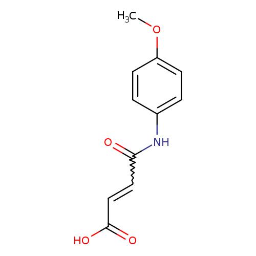 4-(4-Methoxyanilino)-4-oxobut-2-enoic acid