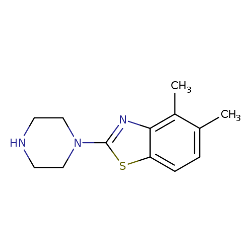 4,5-dimethyl-2-(piperazin-1-yl)benzo[d]thiazole