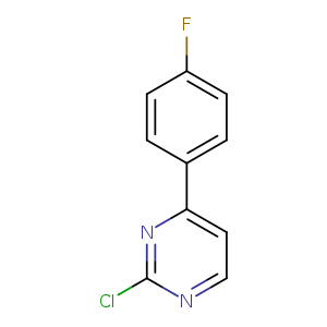 2-Chloro-4-(4-fluoro-phenyl)-pyrimidine