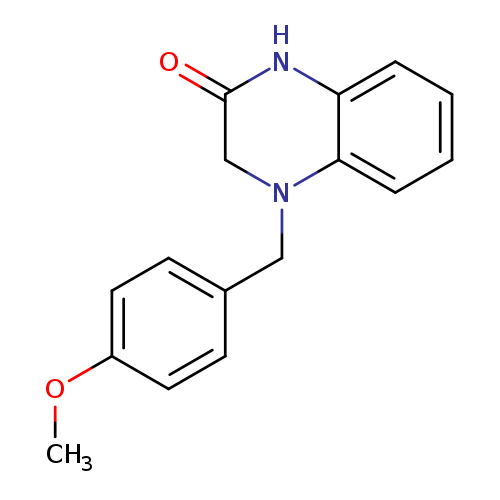4-[(4-methoxyphenyl)methyl]-1,2,3,4-tetrahydroquinoxalin-2-one