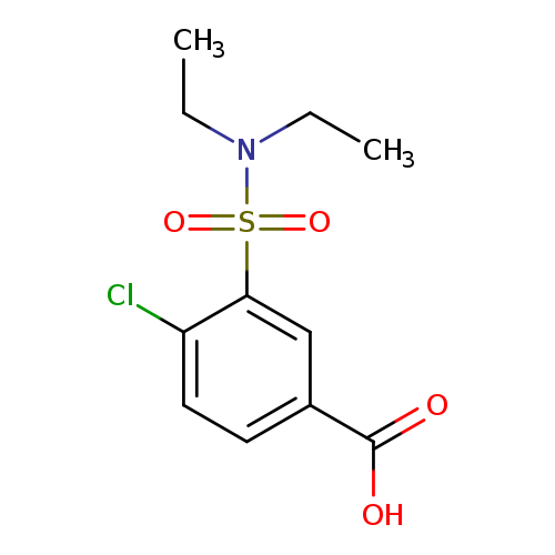 4-CHLORO-3-DIETHYLSULFAMOYL-BENZOIC ACID