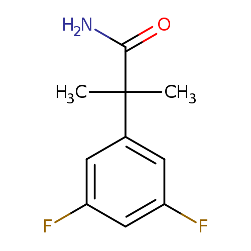 2-(3,5-difluorophenyl)-2-methylpropanamide