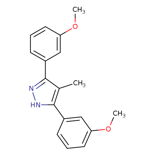 3,5-bis(3-methoxyphenyl)-4-methyl-1H-pyrazole
