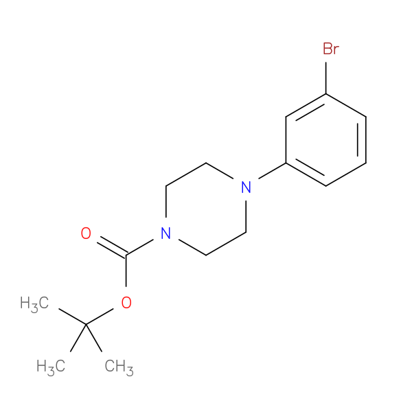 1-Piperazinecarboxylicacid, 4-(3-bromophenyl)-, 1,1-dimethylethyl ester