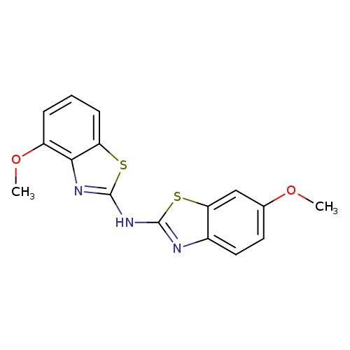 6-methoxy-N-(4-methoxy-1,3-benzothiazol-2-yl)-1,3-benzothiazol-2-amine