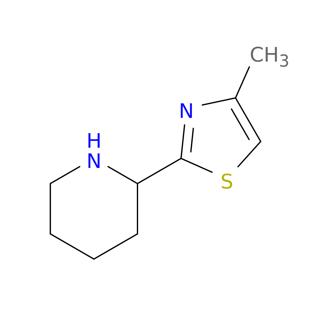 2-(4-methyl-1,3-thiazol-2-yl)piperidine