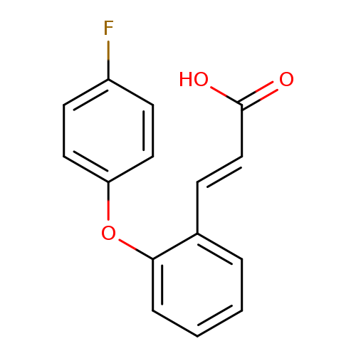 3-(2-(4-Fluorophenoxy)phenyl)acrylic acid