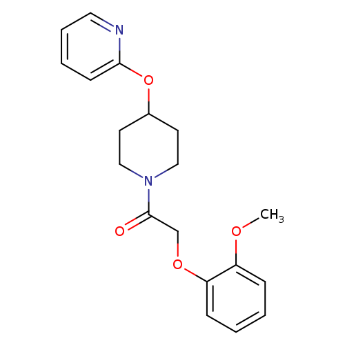 2-(2-methoxyphenoxy)-1-[4-(pyridin-2-yloxy)piperidin-1-yl]ethan-1-one