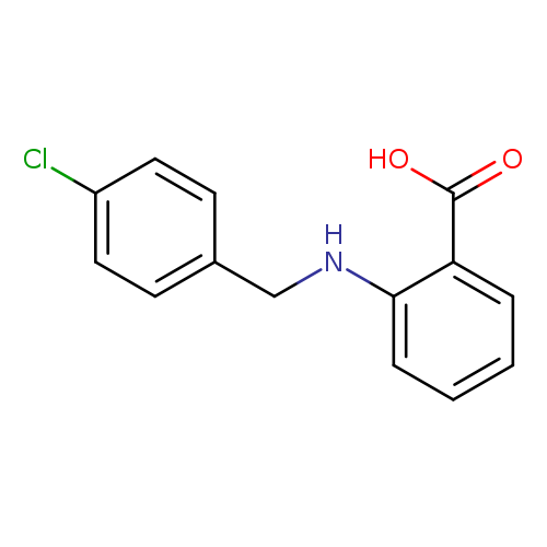 2-[(4-Chlorobenzyl)amino]benzoic acid