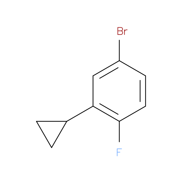 4-Bromo-2-cyclopropyl-1-fluorobenzene