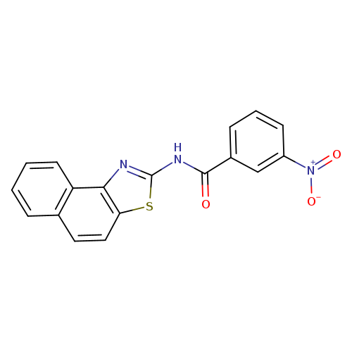 N-{naphtho[1,2-d][1,3]thiazol-2-yl}-3-nitrobenzamide