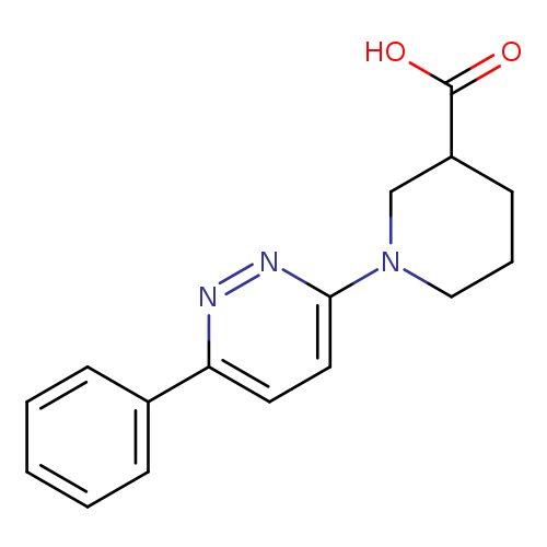 1-(6-Phenyl-pyridazin-3-yl)-piperidine-3-carboxylic acid